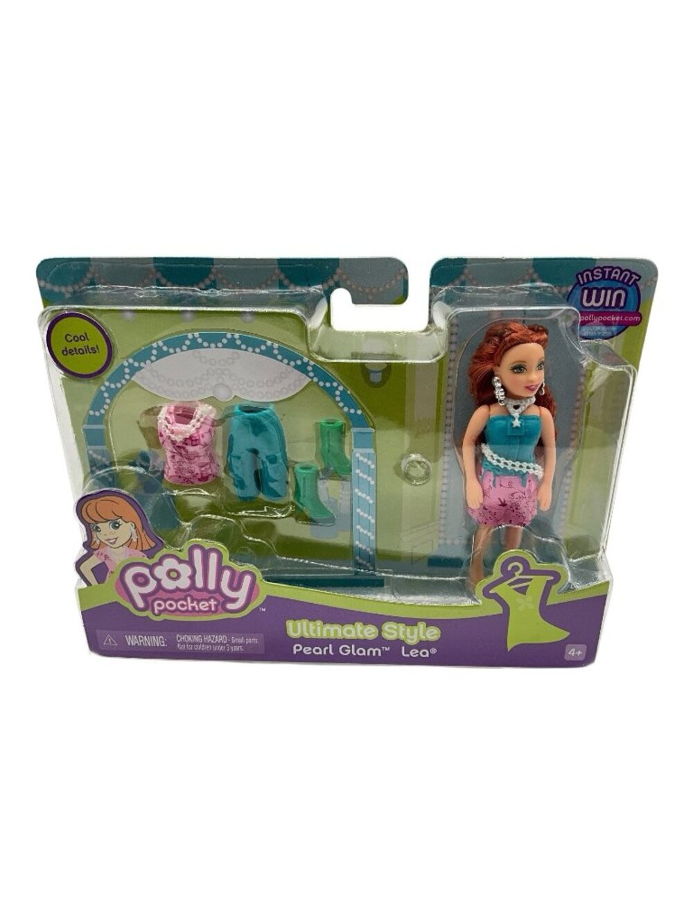 Polly Pocket Ultimate Style New Unopened Pearl Glam "Lea"